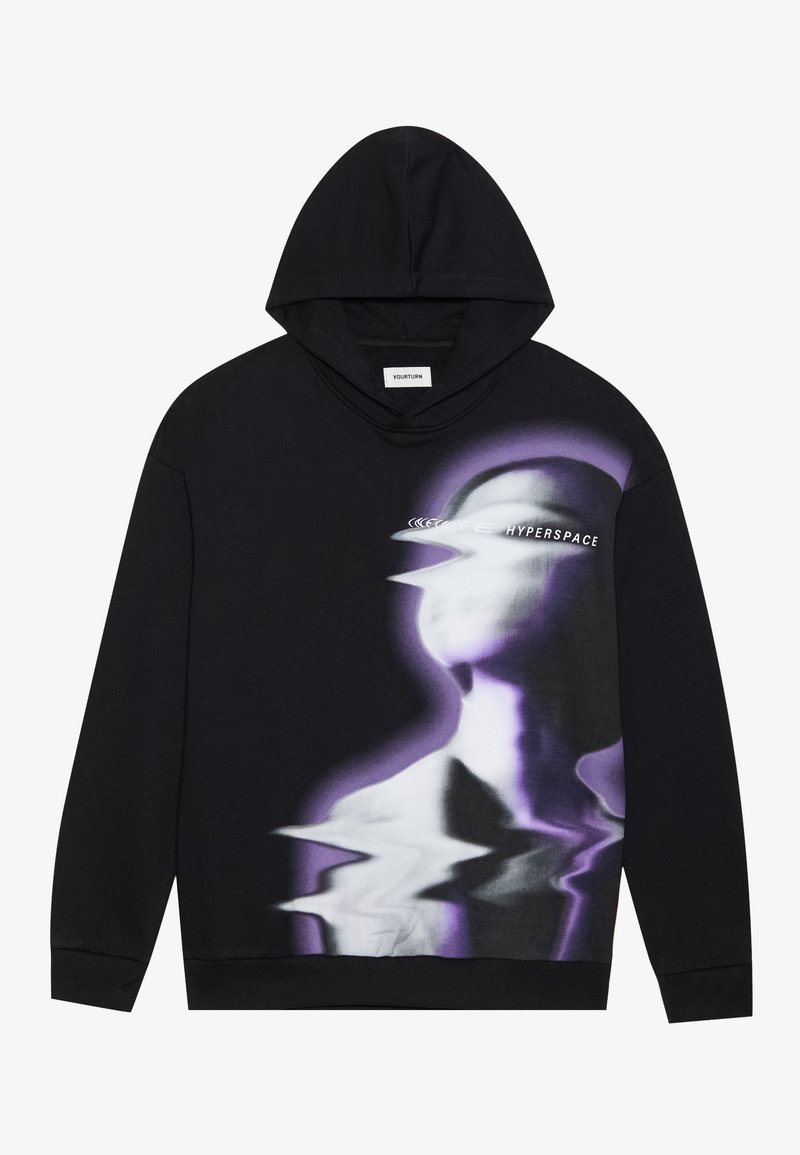 YOURTURN Hoodie zwart