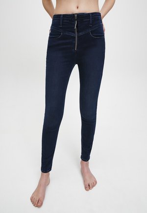 Jeans Skinny Fit - blue-black denim