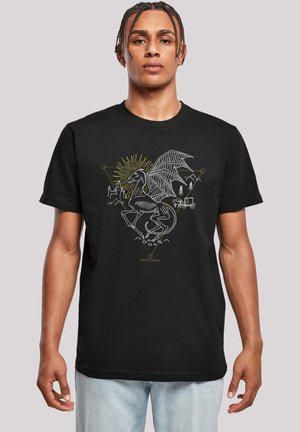 HARRY POTTER THESTRAL LINE ART - T-shirt print - black