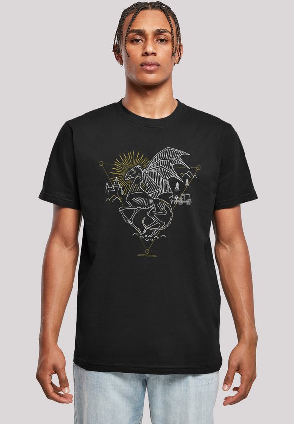 HARRY POTTER THESTRAL LINE ART - T-Shirt print