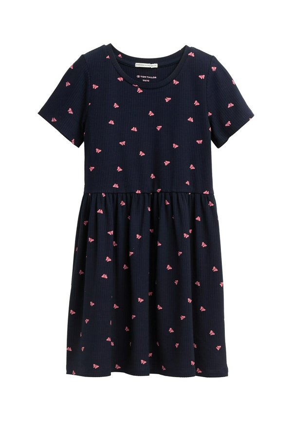 MIT MUSTER - Strickkleid