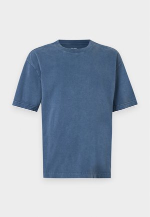 Hollister Co., BOXY - Basic T-shirt - dark blue