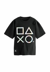 Next Triko s potiskem - black