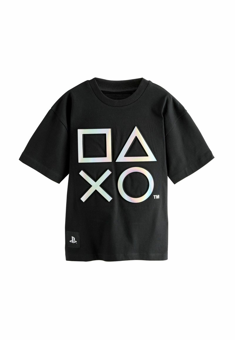 Next Triko s potiskem - black