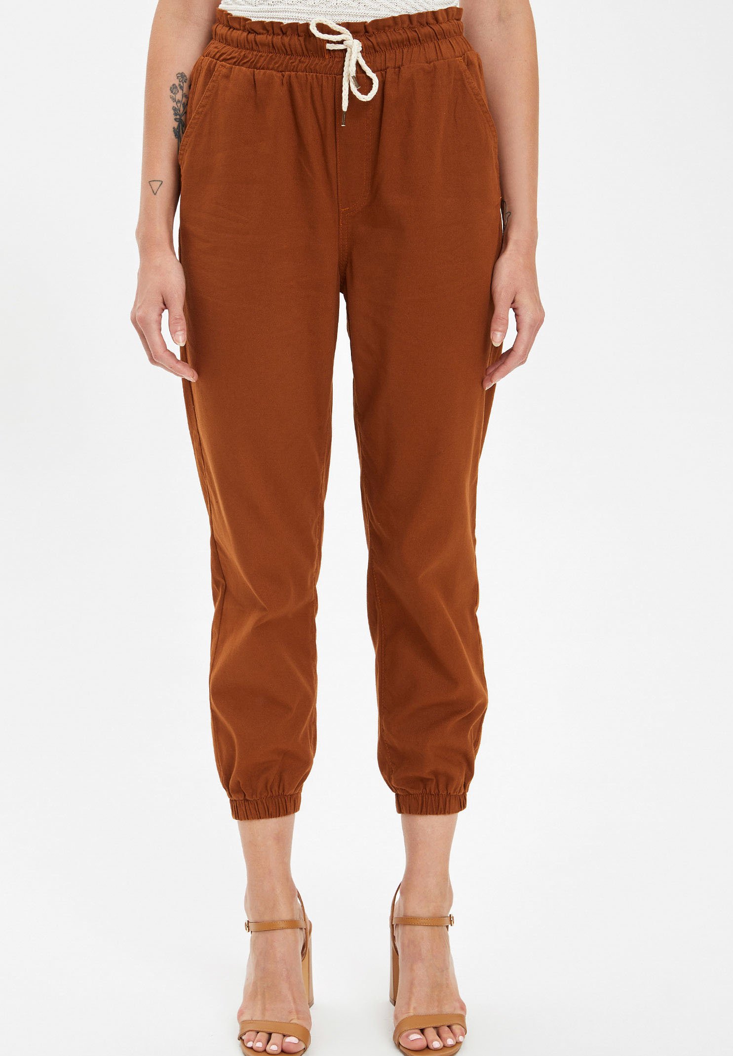 DeFacto Pantalones - brown/marrón - Zalando.es
