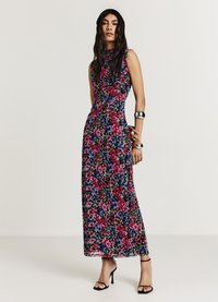 Calliope SMANICATO CON ARRICCIO - Robe longue - var fucsia