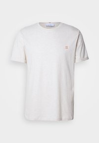 NØRREGAARD SEASONAL - Jednoduché tričko - ivory/orange