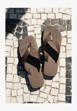 Havaianas, URBAN BASIC MATERIAL - Badesko - dark brown dark brown