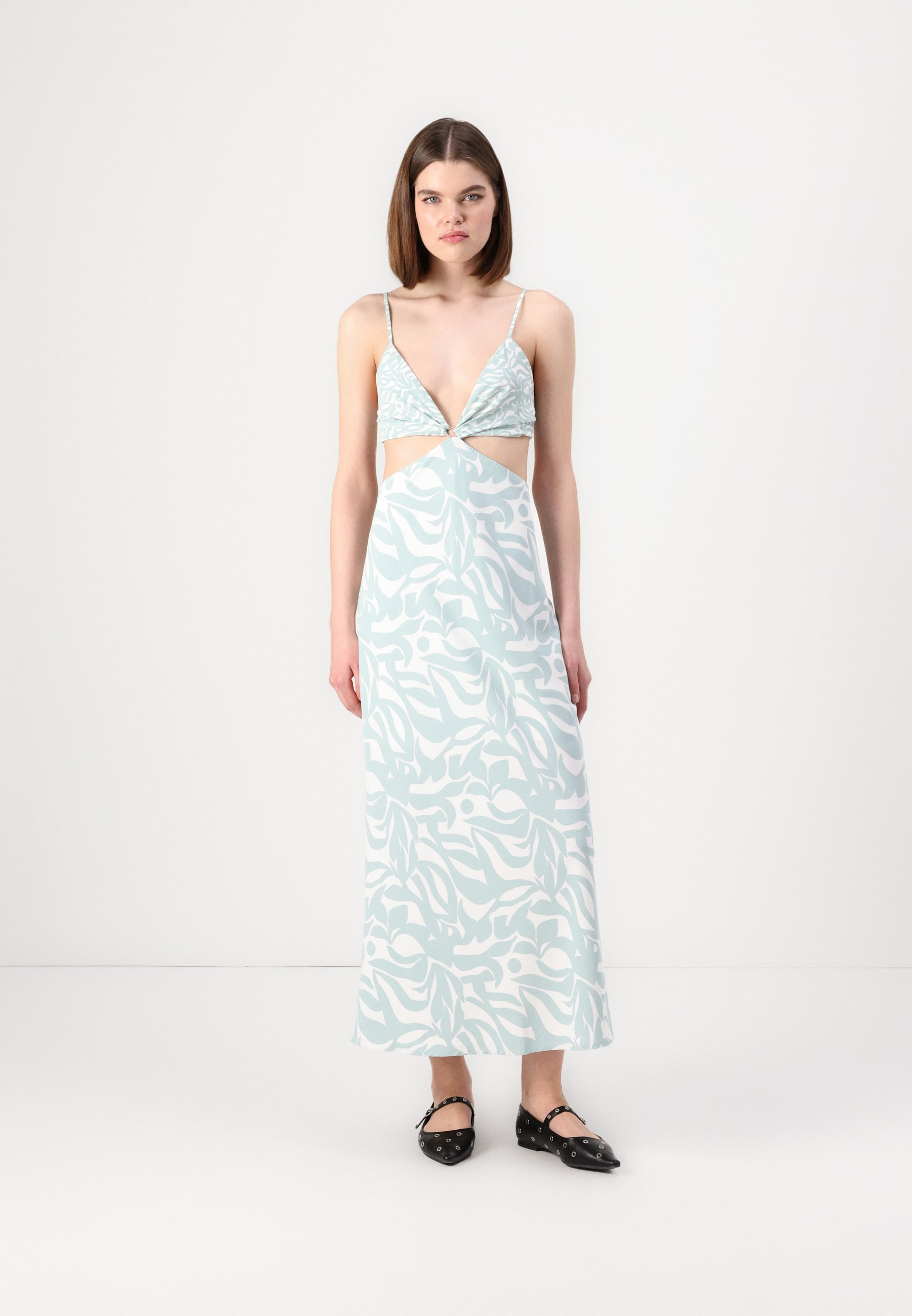 Abercrombie & Fitch The A&F Julia Slip Cutout Maxi Dress - Maxi dress -  multi-coloured - Zalando.ie