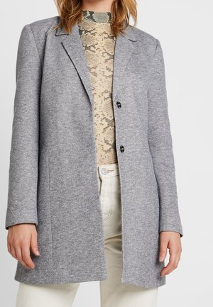Kort kappa / rock - mottled light grey
