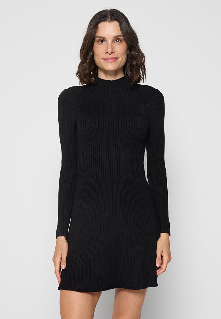 Vero Moda Petite Gebreide jurk zwart Vero Moda Petite Gebreide jurk zwart