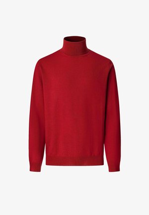 Façonnable ROLL NECK - Jersey de punto - berry red