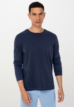 LANGARM - Nachtwäsche Shirt - dunkelblau