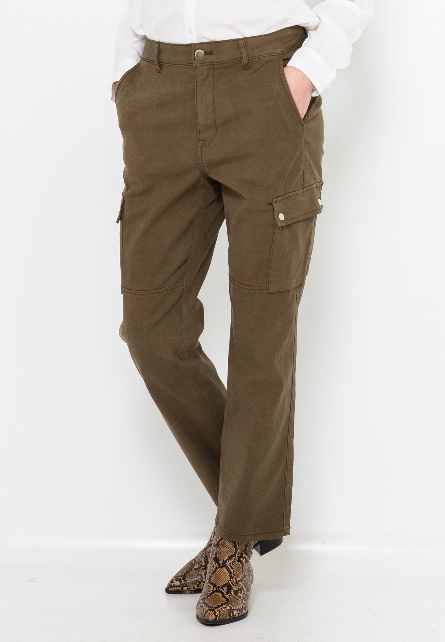 Camaieu pantalon cargo Clearance