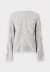 CASH SOFT CABLE CREW  - Maglione - grey