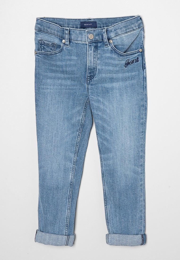 Gant Straight leg jeans lichtblauw Gant Straight leg jeans lichtblauw