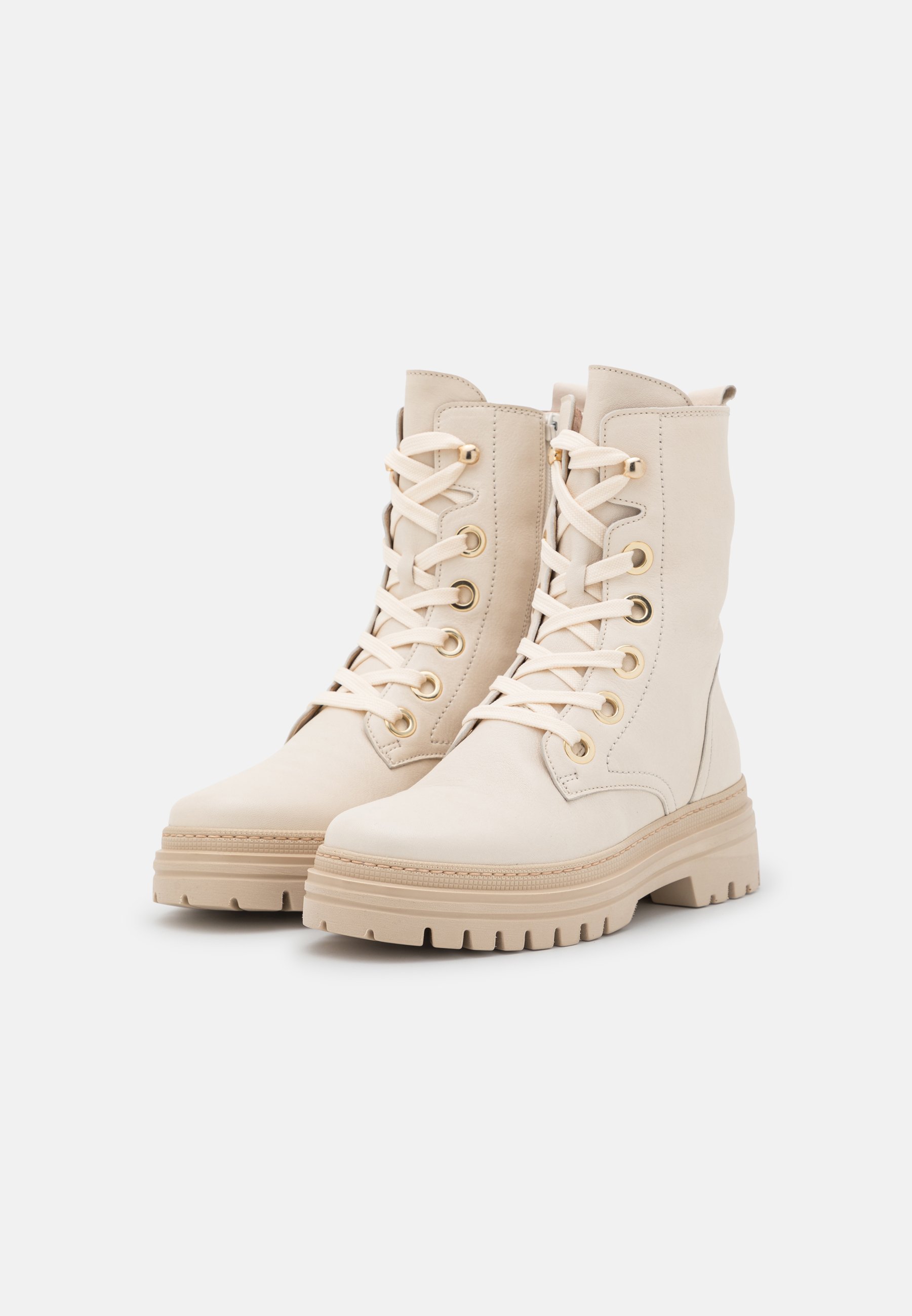 Gabor Veterboots - panna/crème - Zalando.nl