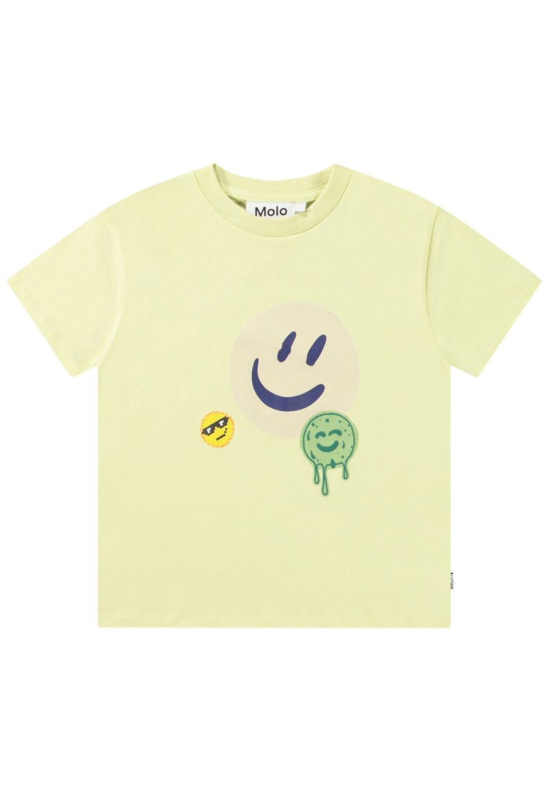 Molo T-shirt print lichtgeel
