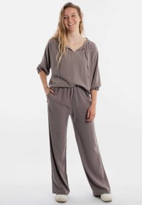 Knit Factory FERN - Broek - taupe