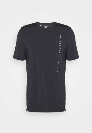 GRAPHIC MOVE TEE - Triko s potiskem - black
