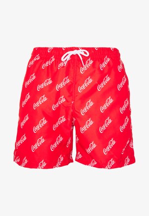 Mister Tee COCA COLA - Fürdőnadrág - red