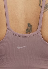 Nike Performance TANK - Top - smokey mauve white
