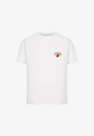 Mister Tee, STRAWBERRY MATCHA TEE - Tričko s potlačou - white