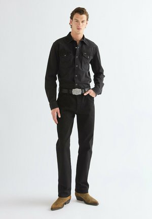 Wrangler, BELT WESTERN BELT FOR MENS - MULTIPLE FITS - Gürtel - black