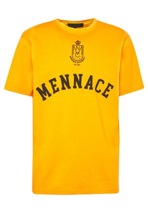 Print T-shirt - yellow