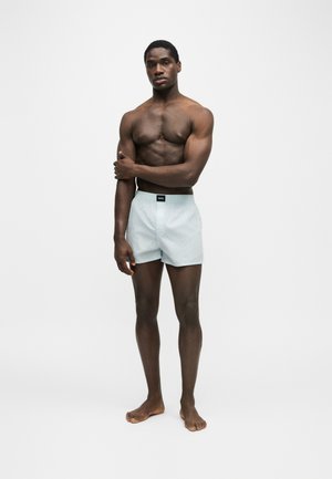 BOSS, 2 PACK - Široké boxerky - open blue