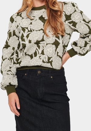 Pullover - dark green