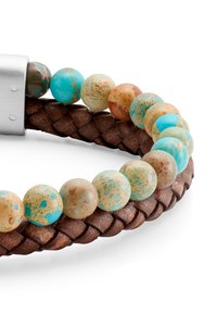 LUCLEON ICON - Armbånd - brown  blue