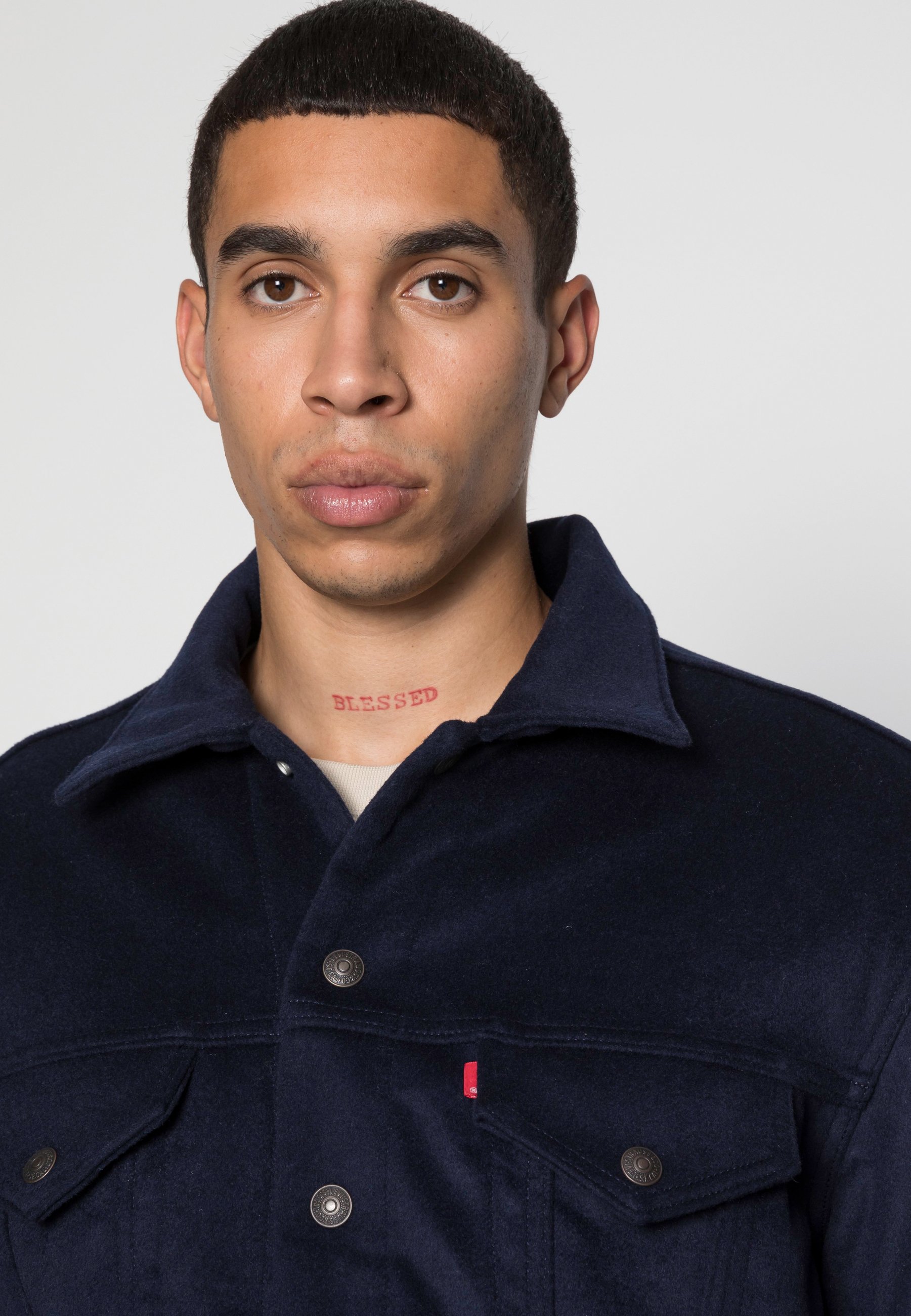 levis navy blue jacket