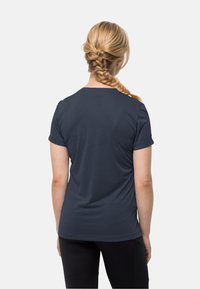 Jack Wolfskin CROSSTRAIL  - T-shirt basic - night blue