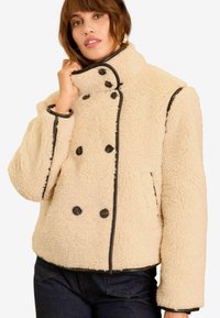 Love & Roses REGULAR FIT - BORG - Fliisjakk - cream