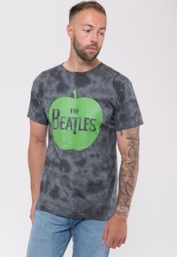 Paradiso Clothing THE BEATLES APPLE BAND LOGO DIP DYE - Print T-shirt - grey