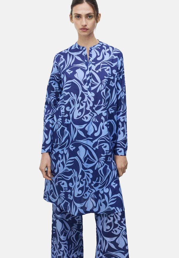 TWO-TONE PRINTED - Shirt dress