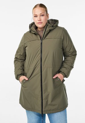 LEICHTER GEPOLSTERTER MIT KAPUZE - Parkas - grape leaf