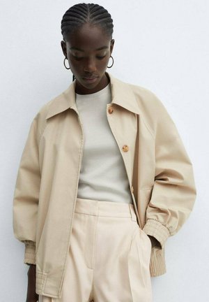 Mango SOLITO - Leichte Jacke - beige