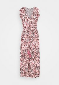 VIVANCE BY LASCANA MAXIKLEID FLEUR - Freizeitkleid - creme-rosa b