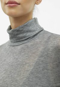 Vero Moda VMISADORA - Striktrøje - medium grey melange