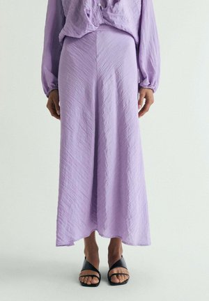 Scalpers, SCALPERS SIRTEX SKIRT - Falda larga - lilac
