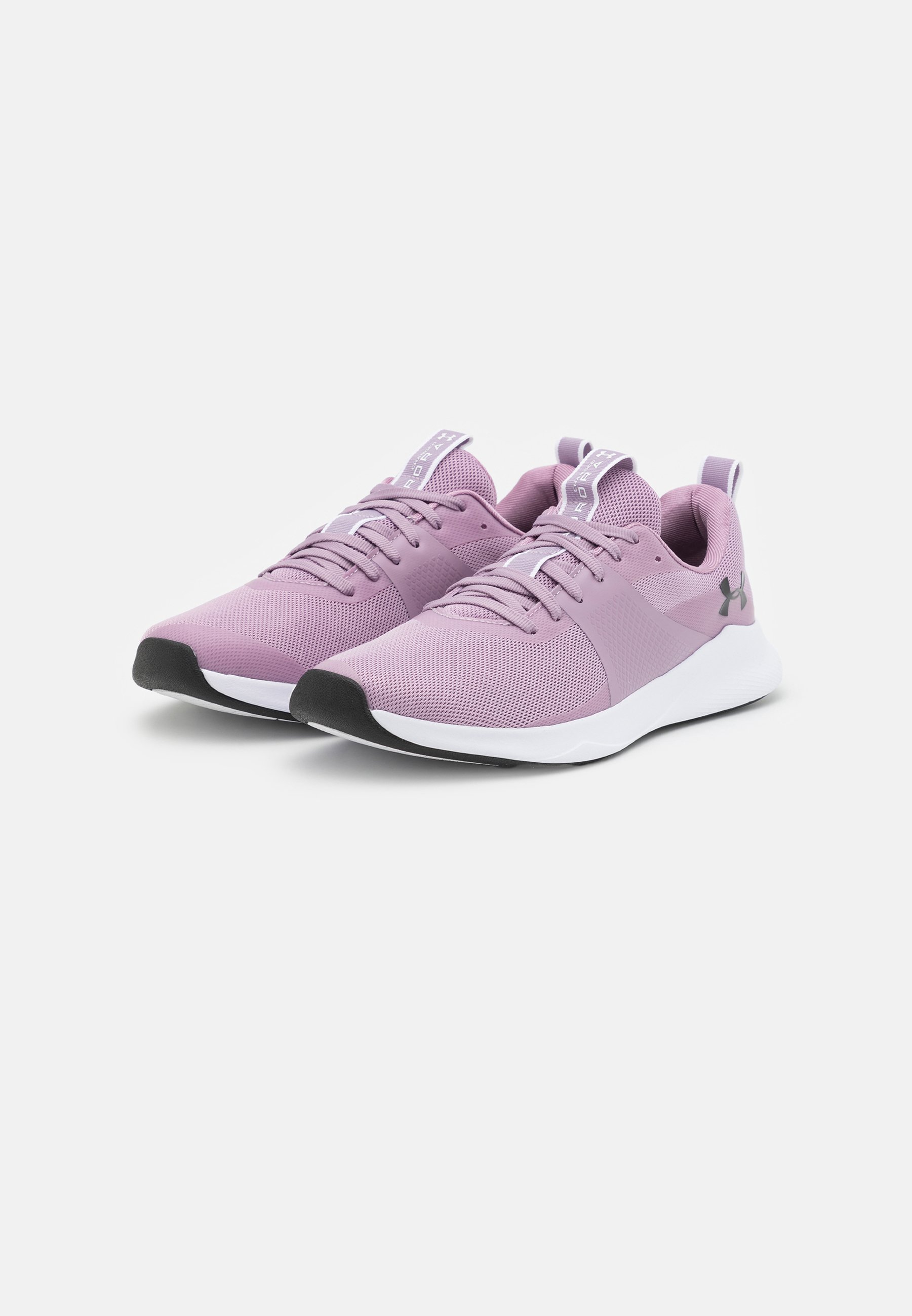 Under Armour CHARGED AURORA - Avalynė treniruotėms - taupe/rausvai pilka -  Zalando.lt