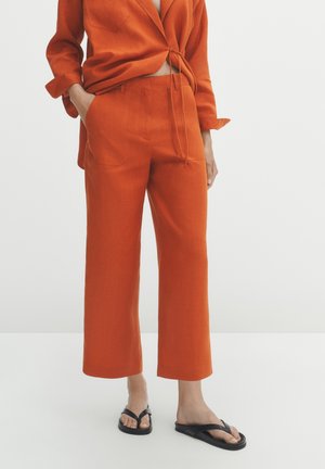 Housut - orange