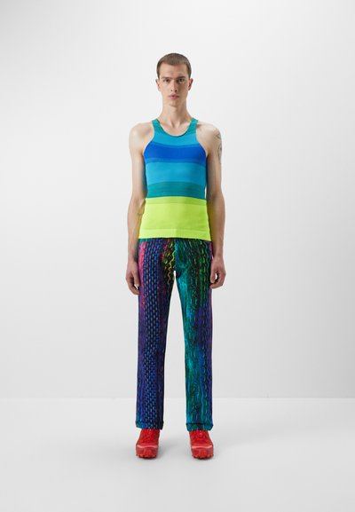 AGR HEALING ELASTIC TANK UNISEX - Μπλούζα - blue/yellow