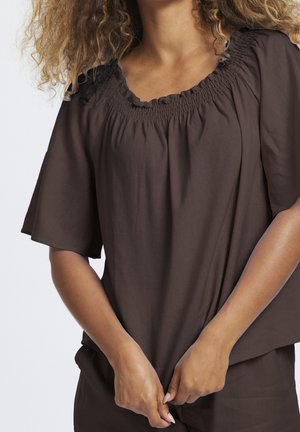 Blusa - brown