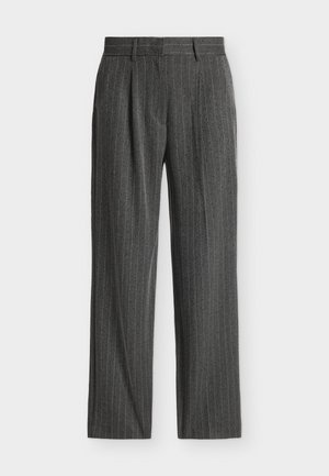 KARL LAGERFELD, TAILORED PANTS - Παντελόνι - grey melange