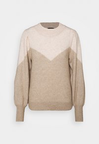 Selected Femme Stickad tröja - beige
