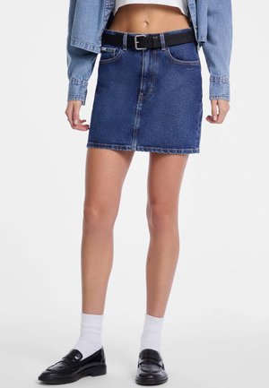 KURZER - Jeansrok - blau
