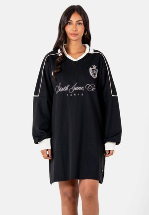 Gebreide jurk - black